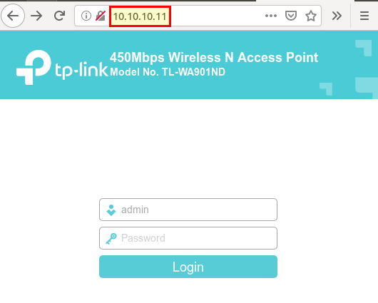 accesspoint login